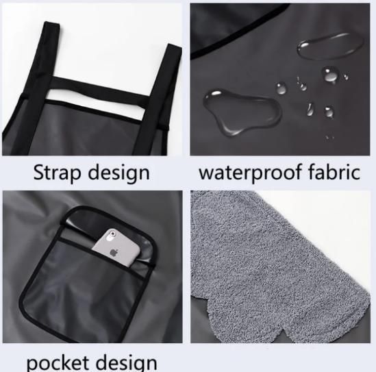 PrimeBasket™ CrystalGuard Kitchen Apron